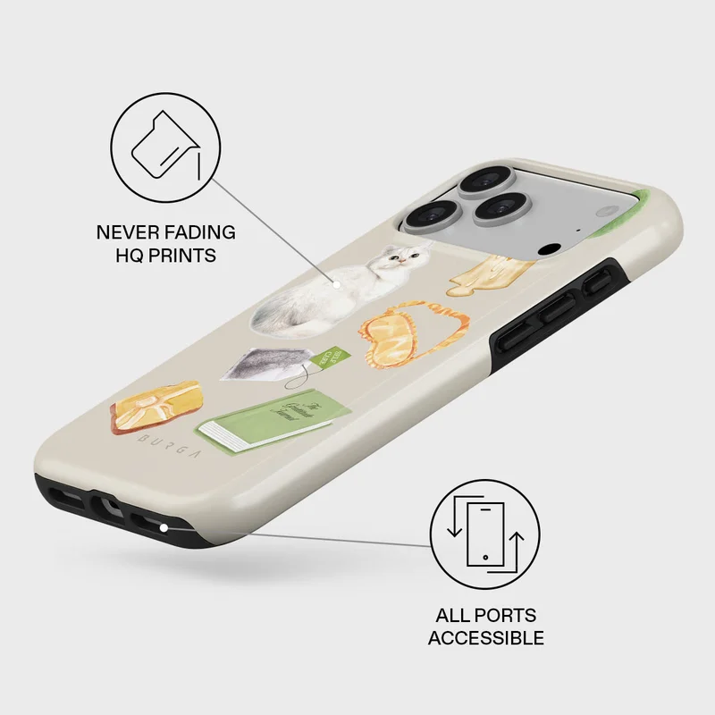 Burga iPhone 17 Pro Max Soft Era Burga iPhone 17 Pro Max Soft Era Premium Case Compatible with Hybrid Dual-Layer Hard Shell + Silicone Protection - Scratch-Resistant Shockproof Mobile Cover  | Best Price UAE